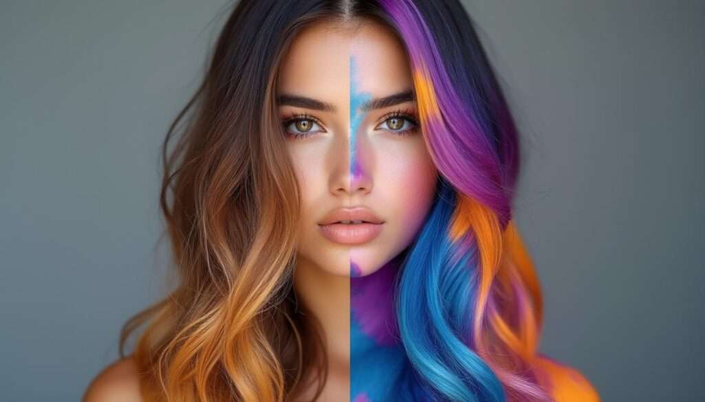 découvrez les différences entre l'ombre hair et le tie and dye, et apprenez comment choisir le style de coloration qui mettra le mieux en valeur votre personnalité et votre visage.
