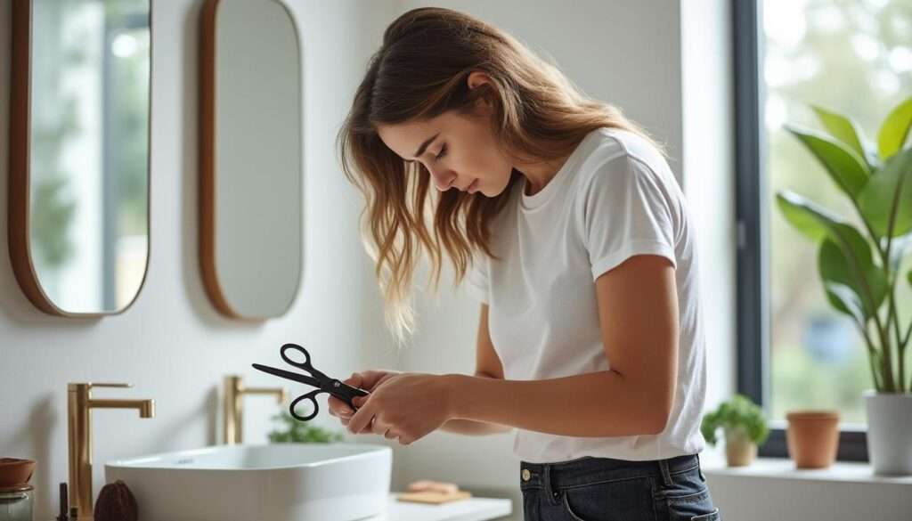 apprenez à vous couper les pointes vous-même avec nos conseils pratiques pour un résultat professionnel et éviter les erreurs courantes.