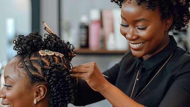 découvrez les techniques de coiffure afro pour sublimer vos cheveux naturels avec style et créativité. astuces professionnelles et conseils adaptés.