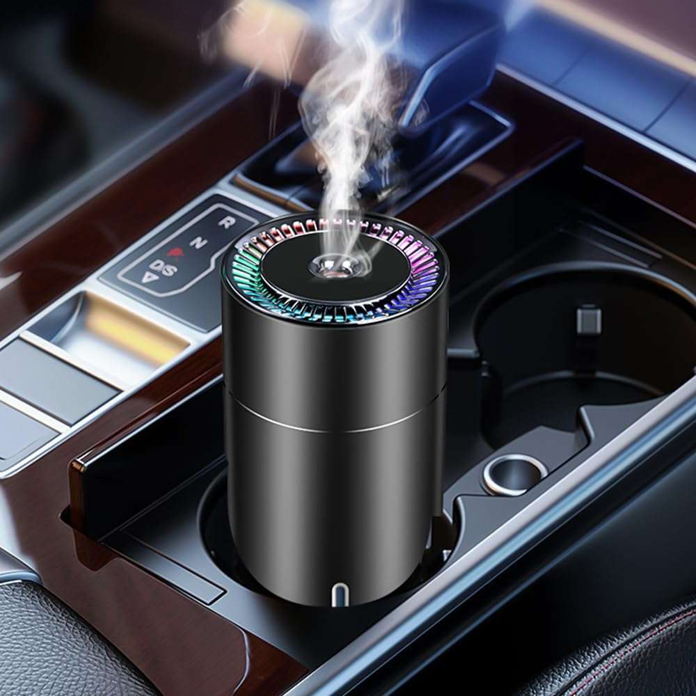 diffuseur d'huiles essentielles pour voiture : profitez d'une ambiance parfumée et relaxante lors de vos trajets. compact, facile à utiliser et compatible avec tous les véhicules.