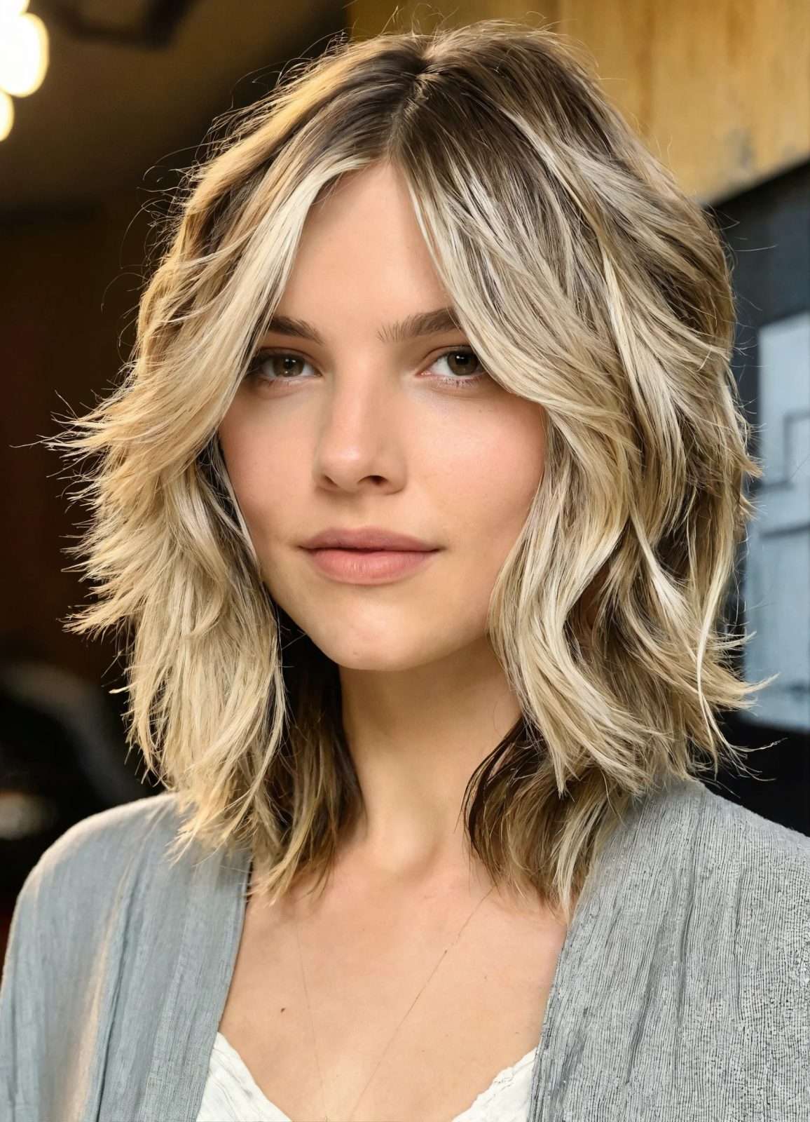 découvrez notre coupe medium en couches, idéale pour un style moderne et facile à entretenir qui apporte volume et mouvement à vos cheveux.