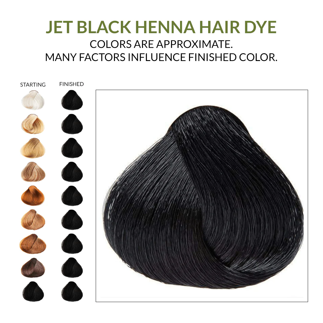 découvrez la coloration naturelle avec le black henna hair : une teinte noire intense qui nourrit et protège vos cheveux tout en leur apportant brillance et douceur.