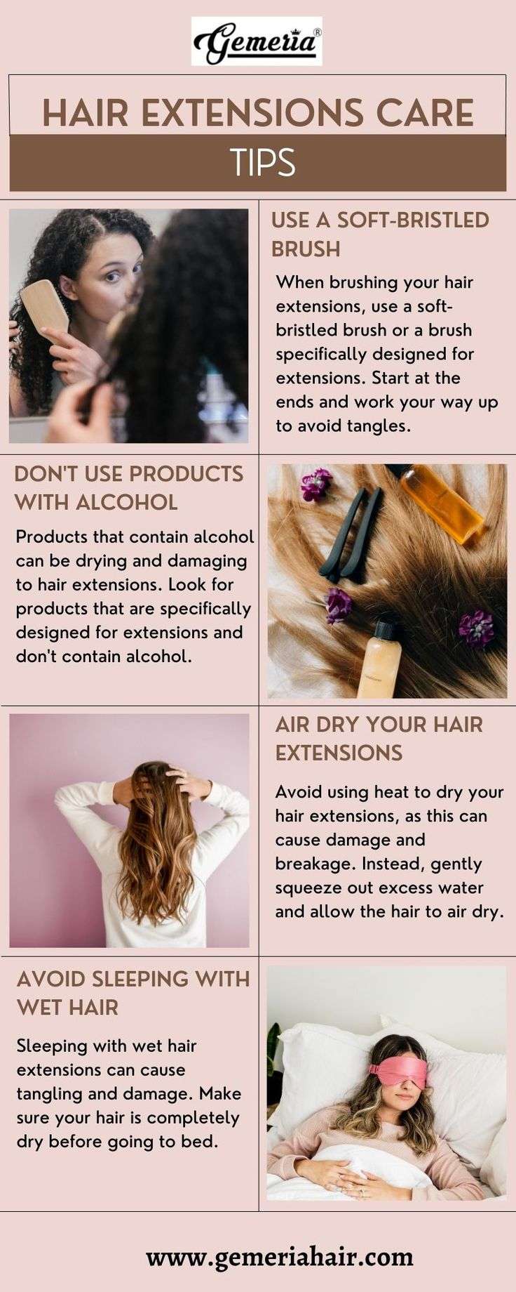 découvrez nos conseils essentiels pour l'entretien des extensions de cheveux naturels, afin de les garder éclatantes, douces et durables.