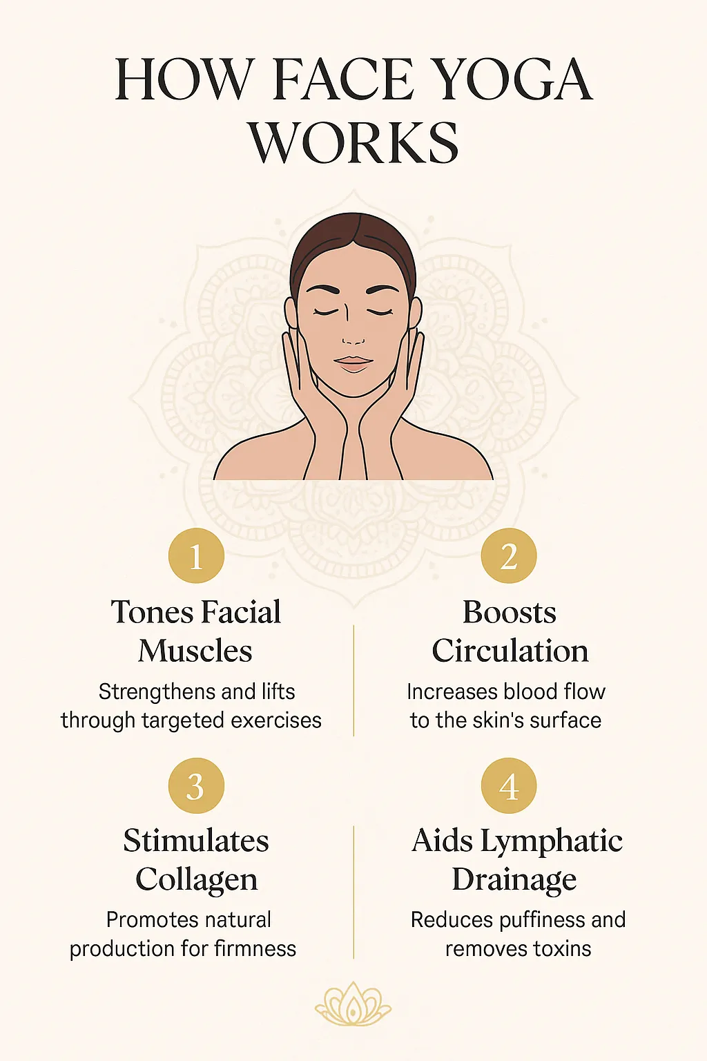 découvrez les bienfaits du yoga du visage pour tonifier votre peau, réduire les rides et améliorer l'éclat naturel de votre visage.