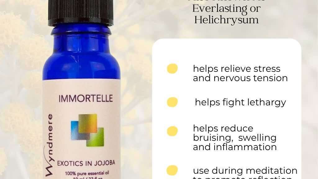 découvrez les bienfaits de l'huile essentielle d'immortelle : propriétés anti-âge, cicatrisantes et apaisantes pour une peau éclatante et revitalisée.